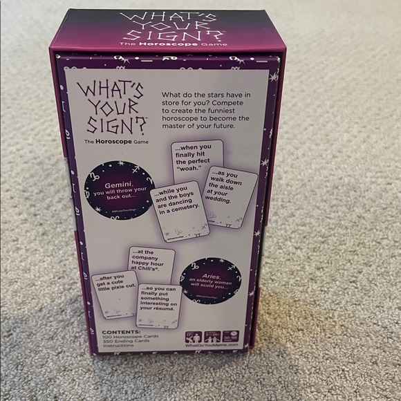 What’s Your Sign game - Picture 3 of 3